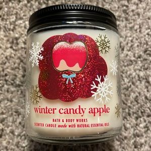 Winter candle